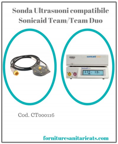 Trasduttore Us Compatibile Oxford Sonicaid Team/team Duo 1,5 Mhz 8400-6919