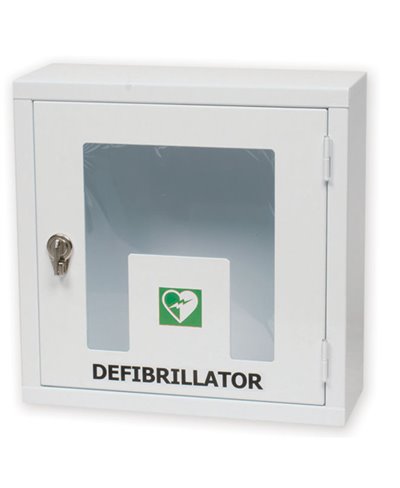 Armadietto con Serratura a Lucchetto per Defibrillatori - 42,5x18xh 42,5 cm Gima