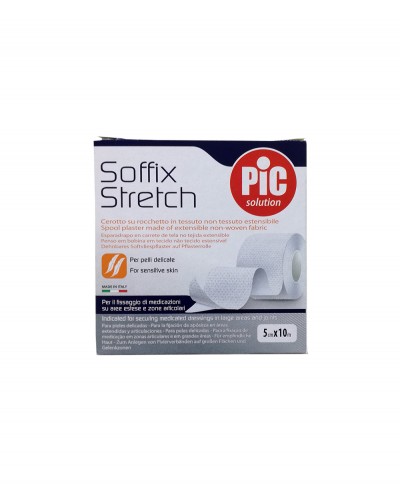 Soffix Stretch 5 Cm X 10 Metri - Cerotto su Rocchetto in TNT Pic