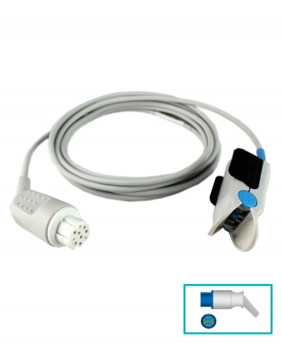 Sensore Spo2 Adulti Compatibile GE Datex-Ohmeda OXY-F4-N