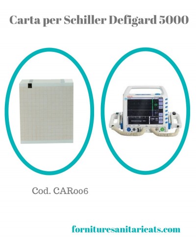 Carta Termica per Esaote P8000 - 80mm x 70mm x 300 fogli