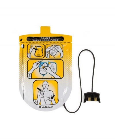 Elettrodi Adulti per Defibrillatore Defibtech Lifeline Defibtech