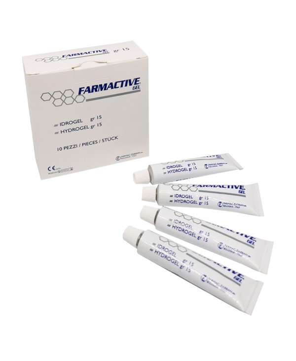 Idrogel Farmactive Gel Tubetto Sterile da 15 gr - Confezione 10 pezzi
