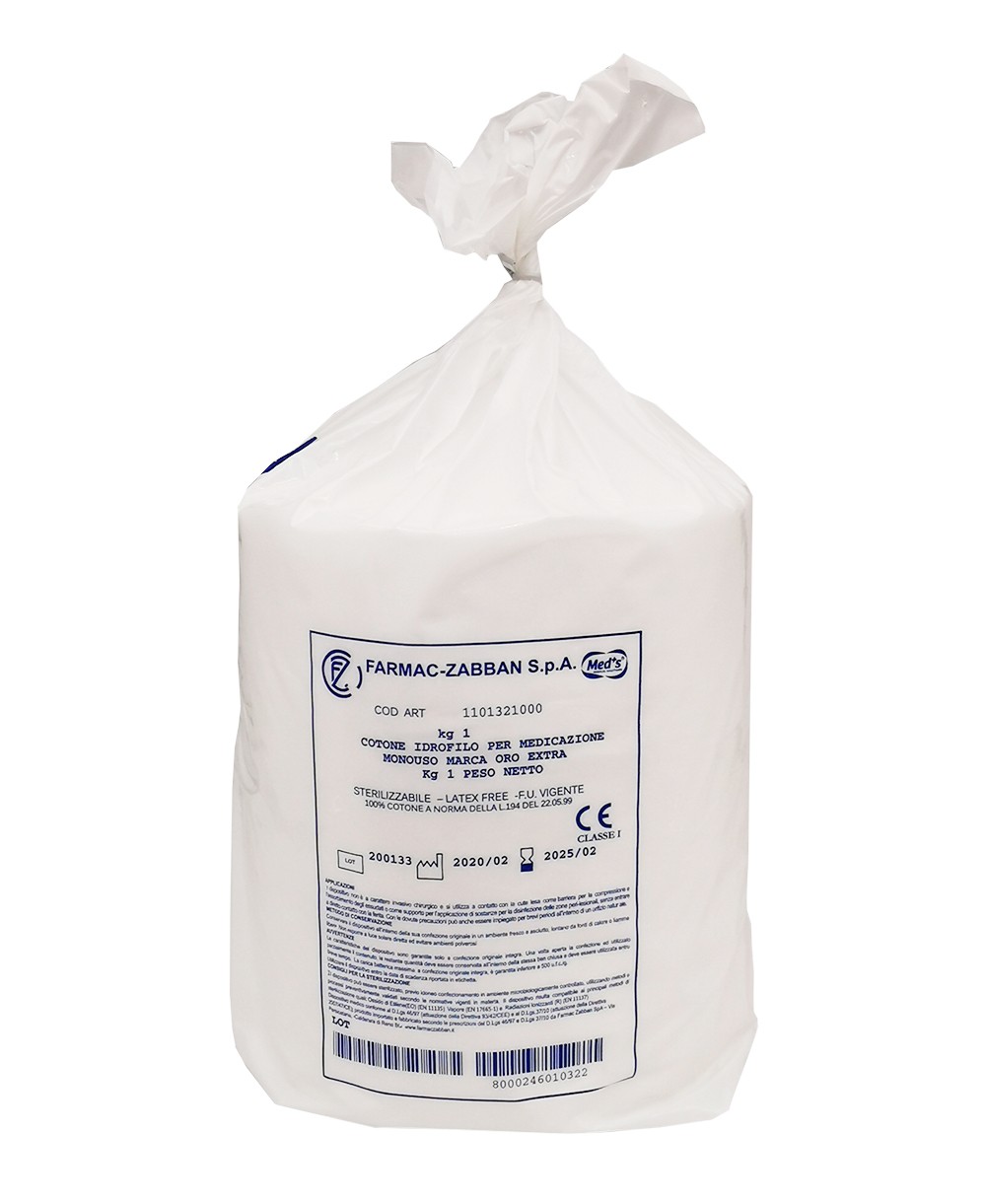 Cotone Idrofilo per uso Professionale 700gr - WagaPaint