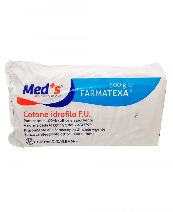 Cotone idrofilo F.U. 500 g FarmaTexa