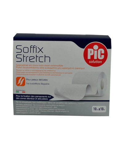 Soffix Stretch 10 Cm X 10 Metri - Cerotto su Rocchetto in TNT Pic