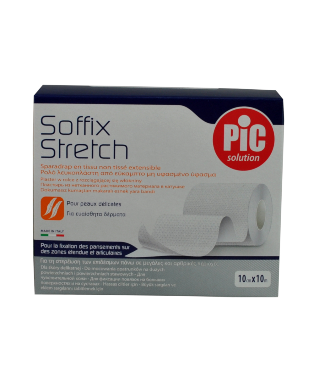 Soffix Stretch 10 Cm X 10 Metri - Cerotto su Rocchetto in TNT