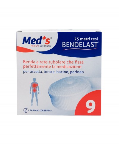 Rete Elastica Tubolare Bendelast® Misura 9 - Confezione 25 Metri Farmac Zabban