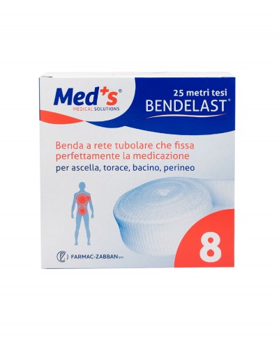 Rete Elastica Tubolare Bendelast® Misura 8 - Confezione 25 Metri Farmac Zabban