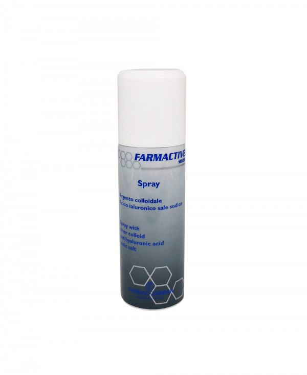 Farmactive® Silver Spray all'argento Colloidale e Acido Ialuronico 125ml