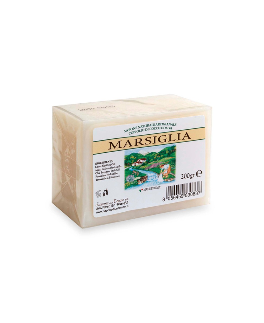 Vero Sapone di Marsiglia Naturale Artigianale con Olio di Oliva e di Cocco 200gr