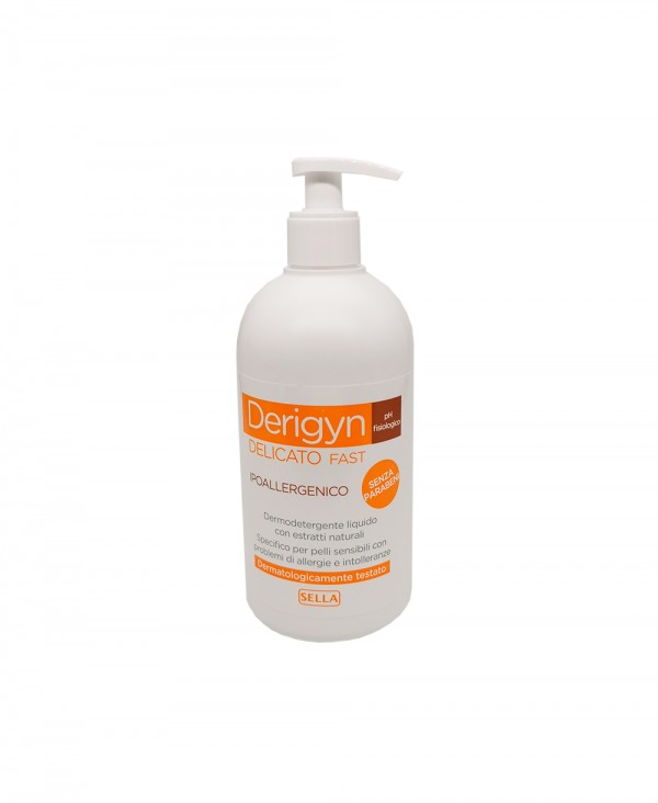 Derigyn Detergente Corpo Delicato Ipoallergenico pH Fisiologico - 500 ml