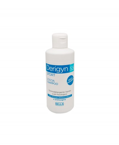 Derigyn 5.5 Sport Detergente Doccia Shampoo a pH fisiologico - 300 ml