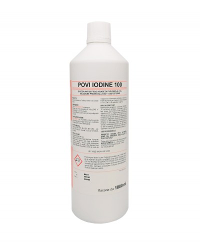 Povi-iodine 100 Antisettico a Base di Pvp Iodio Al 10% - 1000 Ml