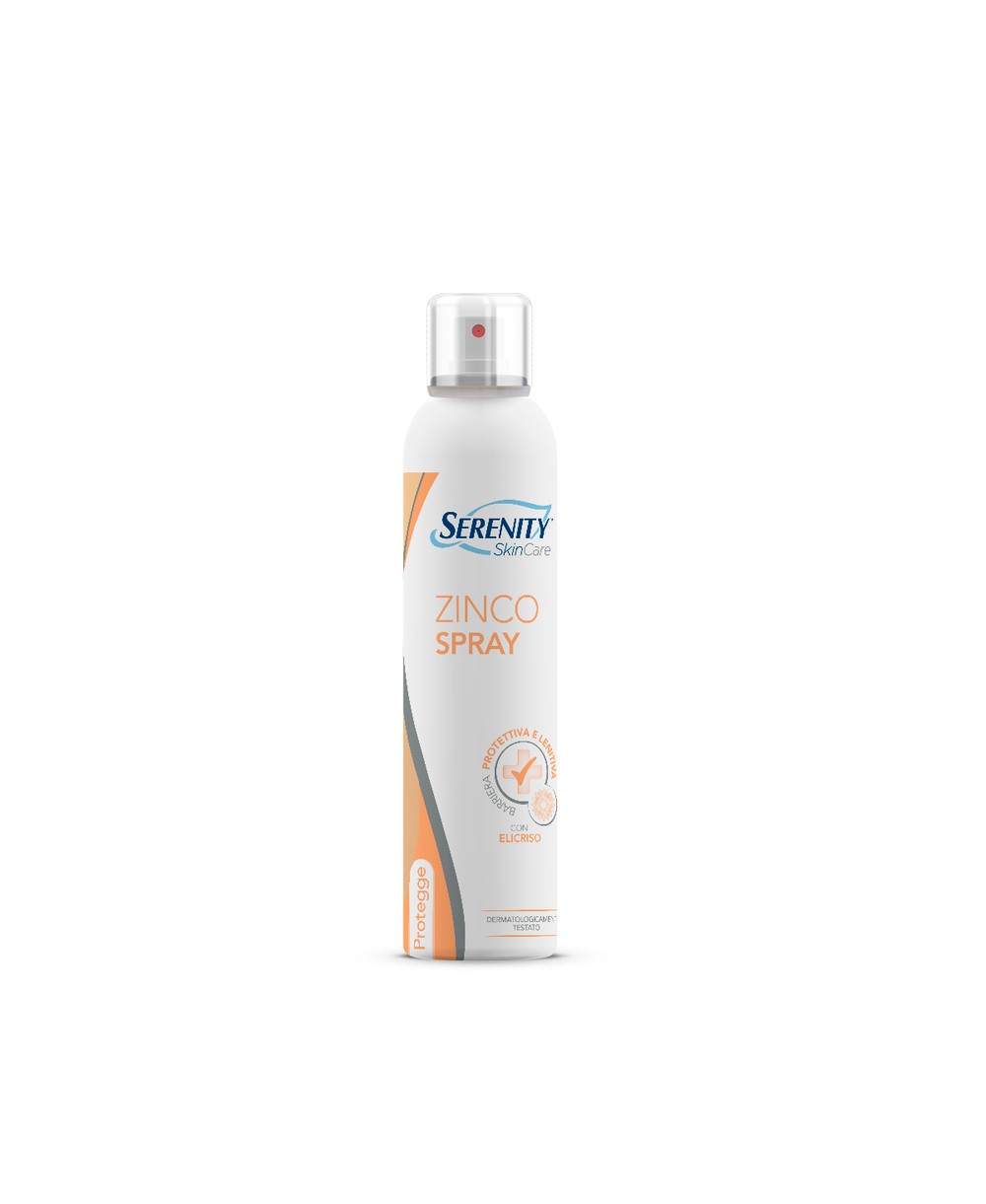 Serenity Zinco Spray - Protezione Contro gli Arrossamenti e Irritazioni - 250 ml