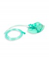 Maschera Ossigeno Adulti con tubo antischiacciamento