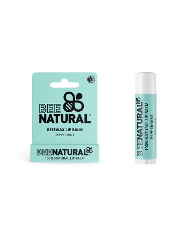 Beenatural Balsamo Labbra 100% Naturale -  Menta Peperita