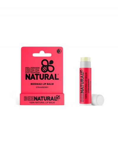 Beenatural Balsamo Labbra 100% Naturale -  Fragola