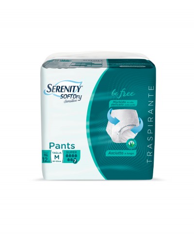 Pants Serenity Super Mis. Medium - Confezione da 12 Pezzi