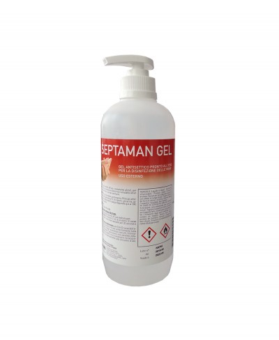 Gel Septaman Antisettico Pronto All'uso 500 Ml